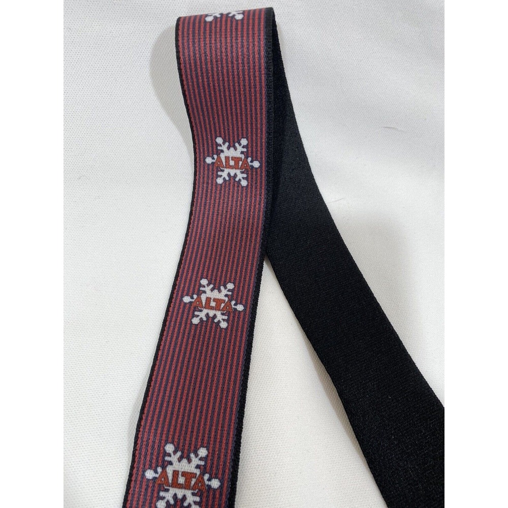 Thomas Bates Suspenders Snowflake Americana Holiday Grandpa Core X Back - Picture 7 of 12
